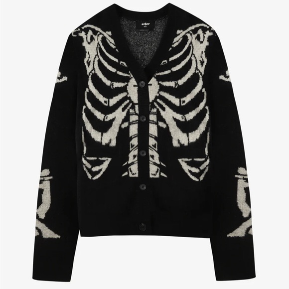 Other UK Skeleton Cardigan XS - Picture 2 of 8